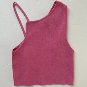 Zara Pink Asymmetrical Tank